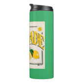 Bouteilles Isothermes Vintage signe citron fruits d'été (Tourné sur la droite)