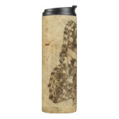 Bouteilles Isothermes Vintage | Style rustic Decoupage (Tourné sur la gauche)