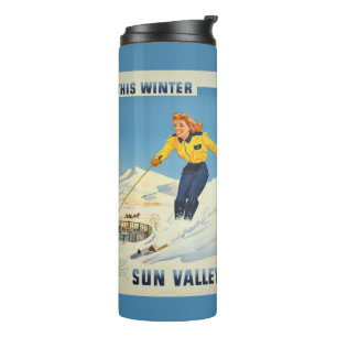 Bouteilles Isothermes Vintage Sun Valley Idaho