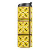 Bouteilles Isothermes Vintage tiles, illustration pattern (Tourné sur la gauche)