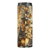 Bouteilles Isothermes Vintage Train Festive Window Christmas Trees (Dos)