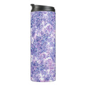 Bouteilles Isothermes Violette aquarelle fleurs lilas (Tourné sur la droite)