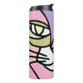 Bouteilles Isothermes Visage de chat (Tourné sur la gauche)