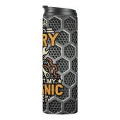 Bouteilles Isothermes Visage mécanique pas en colère (Tourné sur la droite)