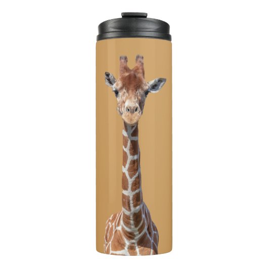 Bouteilles Isothermes Visage mignon de girafe (Devant)