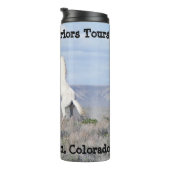 Bouteilles Isothermes Visites de guerriers de cheval sauvage de lavabo (Tourné sur la droite)