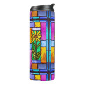 Bouteilles Isothermes Vitrail Jaune marguerite (Tourné sur la gauche)