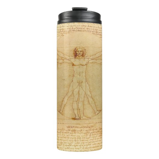 Bouteilles Isothermes Vitruvian Man by Leonardo da Vinci (Devant)