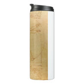 Bouteilles Isothermes Vitruvian Man by Leonardo da Vinci (Tourné sur la droite)