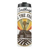 Bouteilles Isothermes Vivre à la ferme (Devant)