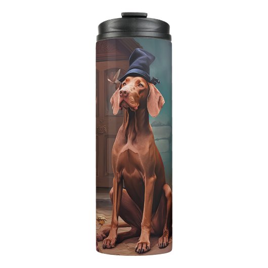 Bouteilles Isothermes Vizsla Potirons Halloween Effrayant (Devant)