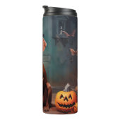Bouteilles Isothermes Vizsla Potirons Halloween Effrayant (Tourné sur la droite)