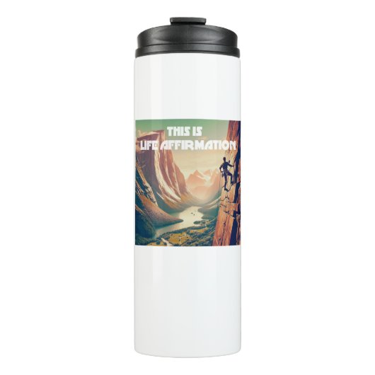 Bouteilles Isothermes Voici Life Affirmation Rock Escalade (Devant)