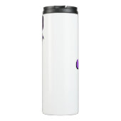 Bouteilles Isothermes Voici Un Cheval D'Une Couleur Différente, Violet (Dos)