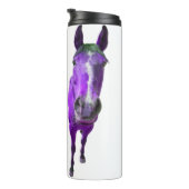 Bouteilles Isothermes Voici Un Cheval D'Une Couleur Différente, Violet (Tourné sur la droite)