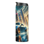 Bouteilles Isothermes Voiture Musculaire Classique Contre Cityscape Futu (Tourné sur la droite)