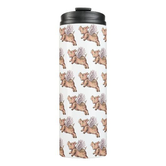 Bouteilles Isothermes Voler des porcs (Devant)