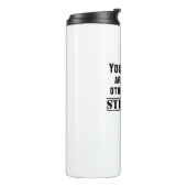 Bouteilles Isothermes Vos Objectifs Sont De L'Autre Côté Du Combat (Tourné sur la gauche)