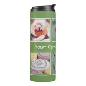 BOUTEILLES ISOTHERMES VOS PHOTOS, TEXTE ET TONDEUR DE COULEUR (Tourné sur la gauche)