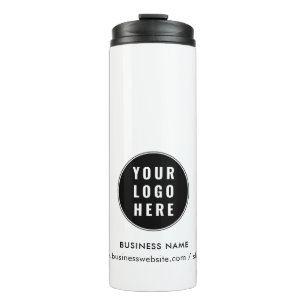 Bouteilles Isothermes Votre logo d'entreprise et promotion de site Web