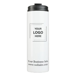Bouteilles Isothermes Votre Logo   Entreprise Corporate Moderne Minimali