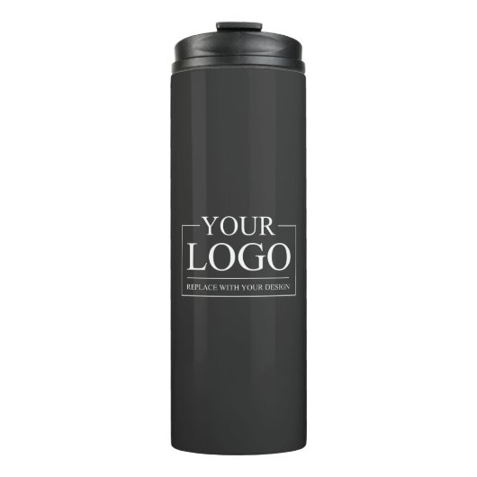 Bouteilles Isothermes Votre Logo Ici Entreprise Marque Employé Cadeau (Devant)