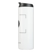 Bouteilles Isothermes Votre logo simple entreprise moderne (Tourné sur la droite)