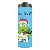 Bouteilles Isothermes Vous Êtes Turtley Awesome Funny Turtle Puns Bleu (Devant)