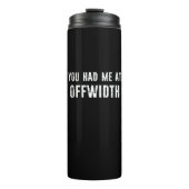 Bouteilles Isothermes Vous M'Avez Eu À Offwidth Rock Escalade (Devant)