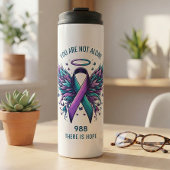 Bouteilles Isothermes Vous n'êtes pas seul 988 Marche de prévention du s