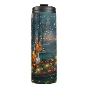 Bouteilles Isothermes Voyage de fête de Noël du Basenji