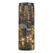 Bouteilles Isothermes Voyage de Noël du berger allemand (Dos)