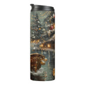 Bouteilles Isothermes Voyage festif de Noël beagle (Tourné sur la droite)