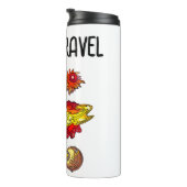 Bouteilles Isothermes Voyage spatial. Voyages Galactiques : Exploration (Tourné sur la droite)