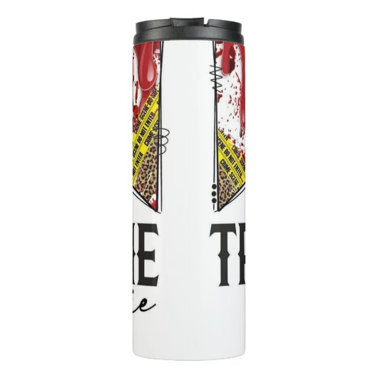 Bouteilles Isothermes Vrai crime Junkie (Dos)