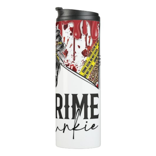 Bouteilles Isothermes Vrai crime Junkie (Tourné sur la droite)