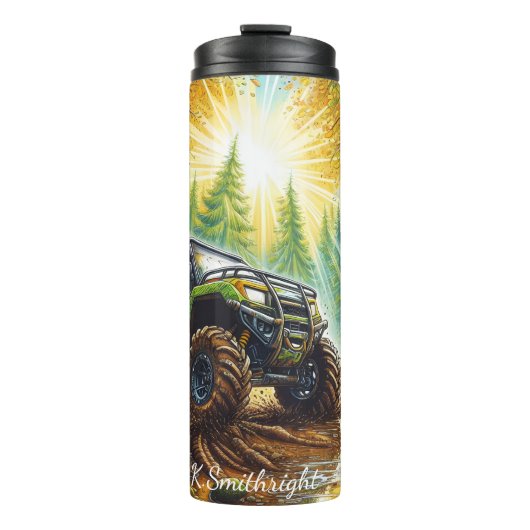 Bouteilles Isothermes VTT robuste Aventure forestière (Devant)