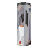 Bouteilles Isothermes Vue aérienne de la ville blanche Frigiliana par be (Dos)