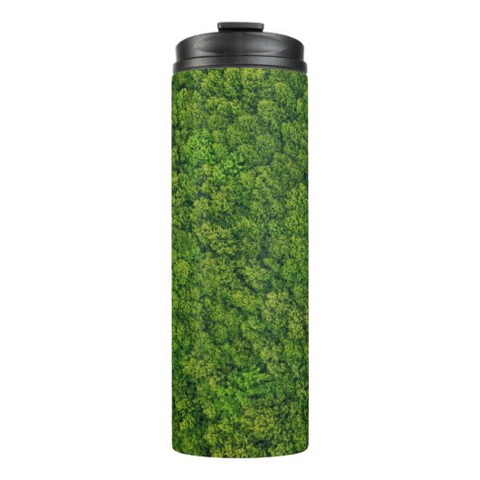 Bouteilles Isothermes Vue aérienne sur la forêt, vue supérieure, espace (Devant)