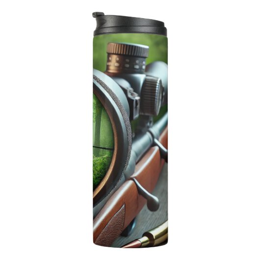 Bouteilles Isothermes Vue du chasseur dans la forêt d'automne (Tourné sur la droite)