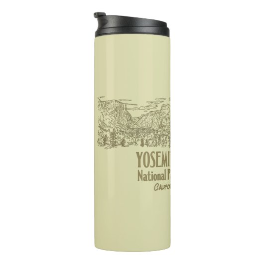 Bouteilles Isothermes Vue du tunnel du parc national de Yosemite en Cali (Tourné sur la droite)