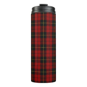 Bouteilles Isothermes Wallace Tartan Scottish Clan Plaid Motif