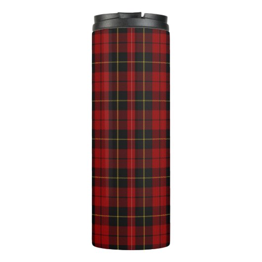 Bouteilles Isothermes Wallace Tartan Scottish Clan Plaid Motif (Dos)
