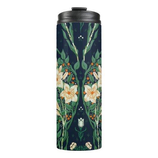 Bouteilles Isothermes Walter Crane "Francesca" Botanique (Devant)