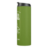 Bouteilles Isothermes Water Bottle - Olive Green (Personalized) (Tourné sur la droite)