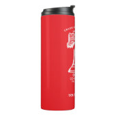 Bouteilles Isothermes Water Bottle - Red (Personalized) (Tourné sur la gauche)