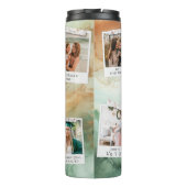 Bouteilles Isothermes Watercolor Mom Photo Coffee Travel Tumbler Mug (Dos)