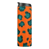 Bouteilles Isothermes Watercolor seamless pattern with leopard skin. Fas (Tourné sur la droite)
