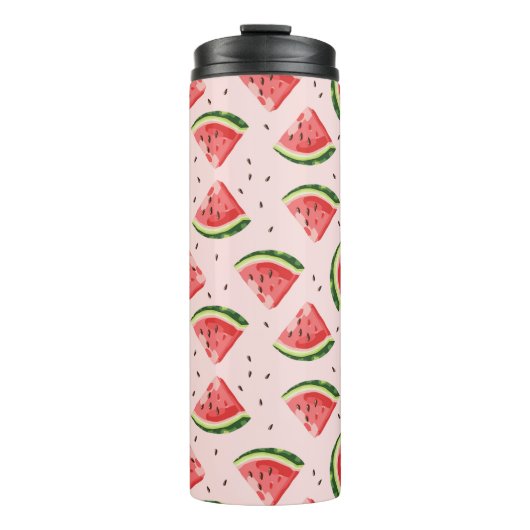 Bouteilles Isothermes Watercolor Watermelon Motif de fruits (Devant)