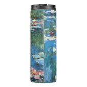 Bouteilles Isothermes Waterlilies by Claude Monet, Vintage Impressionism (Dos)